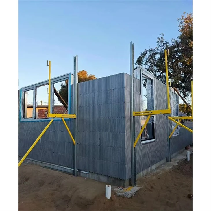 Thermal Insulation EPS Foam ICF Block Building System For Villas Apartments